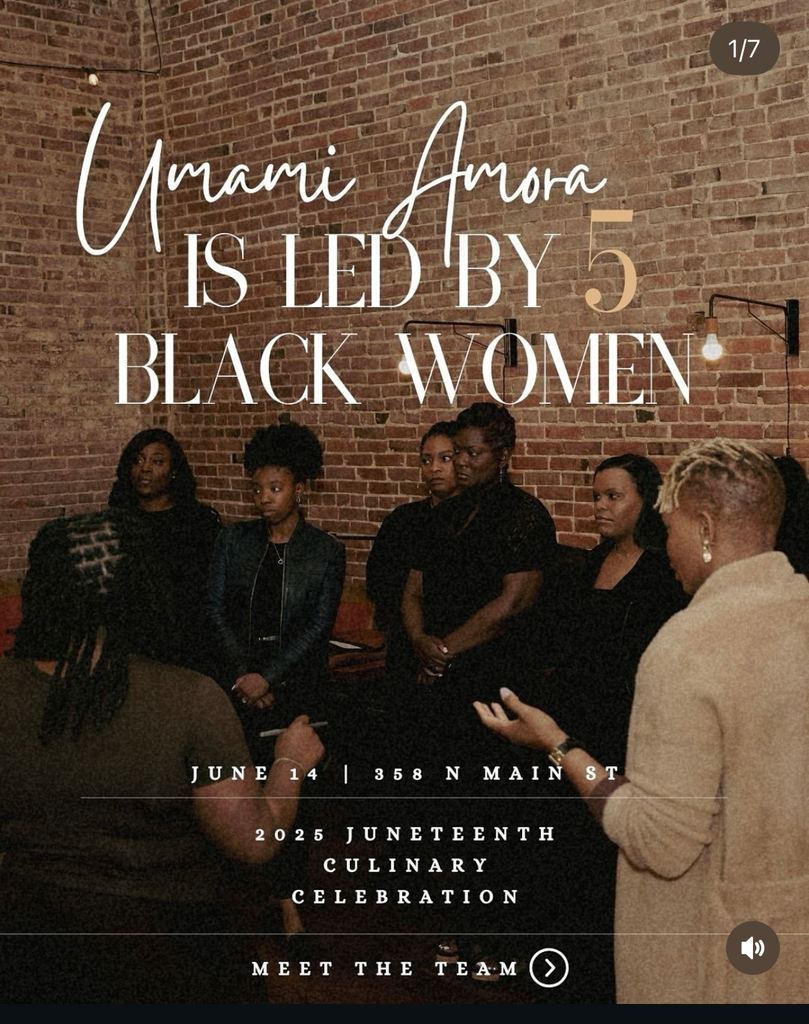 Umami Amora June 14th 5pm-7pm 358 N Main St come back coffee. Herbal cocktails 🍸