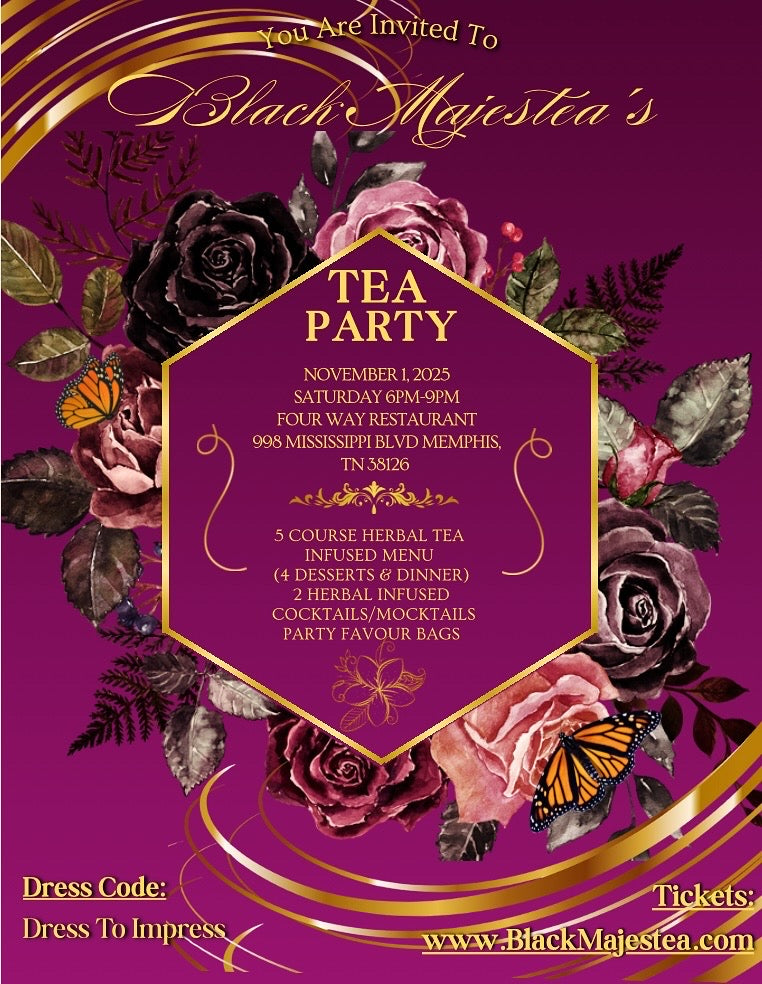 Birthday Fun- Raiser Tea Party! Nov 1st Saturday 6 pm-10pm @4way! Help us raise capitol and have a good time